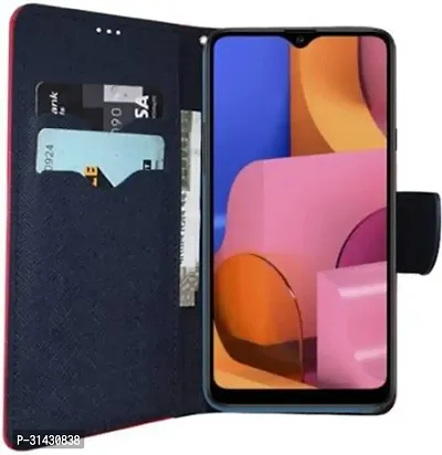 Flip Cover Compatible for Samsung Galaxy A20s Pink-thumb4