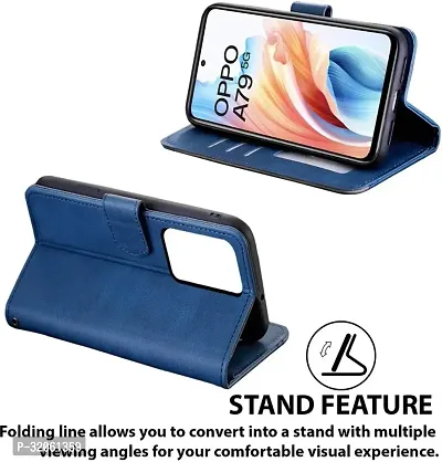 Oppo A79 Flip Back Cover-thumb3