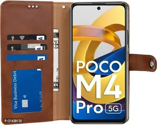 Flip Cover Compatible for POCO M4 Pro 5G-thumb4