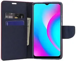 Flip Cover Compatible for Realme C15 Red-thumb3