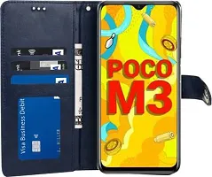 Flip Cover Compatible for POCO M3-thumb3