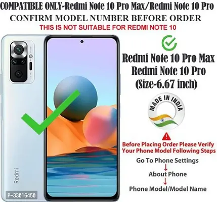 Flip Cover REDMI Note 10 Pro Flip Cover MZB09C8IN Flip Cover MZB08LJIN Flip Cover MZB08LHIN Flip Cover MZB08LFIN:M2101K6P / M2010J19ds-thumb2