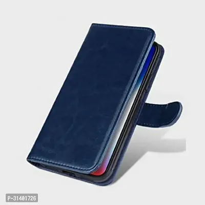 Flip Cover Compatible for Mi Redmi 5 Flip Cover Stylish Girls Cover Boys Designer Cover Blue-thumb5