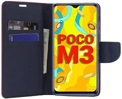 Flip Cover Compatible for POCO M3-thumb1