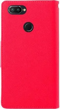 Gladly Flip Cover Compatible for Realme U1 Back Cover Soft Silicon Tpu Flip Cover Pink-thumb3