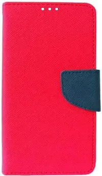 Gladly Flip Cover Compatible for Realme 3::Realme 3i Back Cover Soft Silicon Tpu Flip Cover Pink-thumb2