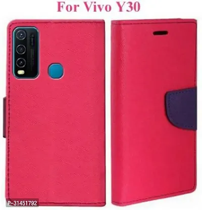 Flip Cover Compatible for Vivo Y30-thumb0