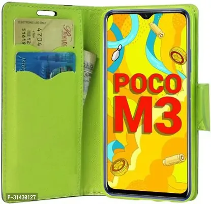 Flip Cover Compatible for POCO M3-thumb3