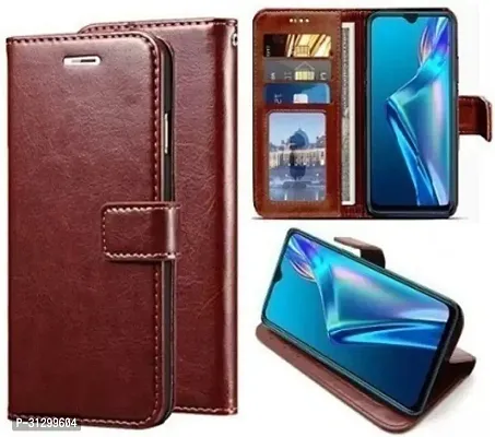 Flip Cover Compatible for Mi Redmi Note 11 Pro 5G Flip Cover Redmi Note 11 Pro Back cover Redmi Note 11 Pro Plus Flip Cover Redmi Note 11 Pro mobile back cover XiaoMi Redmi Note 11 Pro 5G Flip Cover Cherry Brown-thumb0