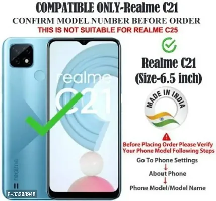 Flip Cover for Realme C21 flip cover comfortable for Realme C21 cover-thumb2