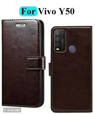 Flip Cover Compatible for Vivo Y50-thumb0