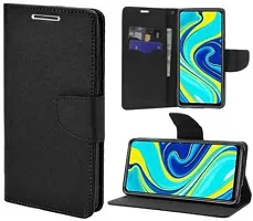 Flip Cover Compatible for Mi Redmi Note 10 Lite Mobile Back CoverPoco M2 Pro Mobile Back Cover Mi  Redmi Note 9 Pro Mobile Back Cover Mi  Redmi Note 9 Pro Flip Cover Stylish Girls Cover Boys Designer Cover Black-thumb1