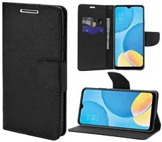 Gladly Flip Cover Compatible for  Oppo A15 Flip Cover Oppo A15 2020 Black-thumb2