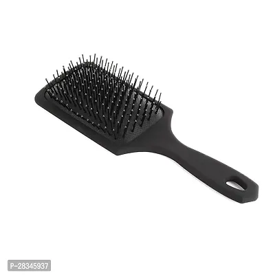 Paddle Hair Brush (Black, Pack of 1)-thumb0