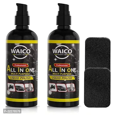 All in one Multipurpose Liquid Polish With Foam Pack Of 2-thumb0