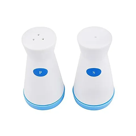 Krauss Ceramic Salt and Pepper Shaker with Non-Slip Silicone Base(Set of 2)