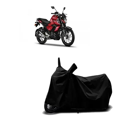 Buy Duffel Two Wheeler Bike scooty Cover Compatible For Yamaha Fzs fi V3 Bs6 Water Resistance Dustproof Uv Protection Indor Outdor Parking With All Varients Full Body black Color Online In India At Di...