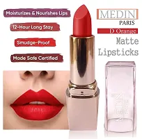 Medin Paris Girls Special Transfer Proof My Look matte Lipstick set 1 (D Orange)-thumb1