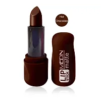 Medin Paris super matte lipstick cosmetics makeup combo set of 1 (hot chocolate)-thumb2