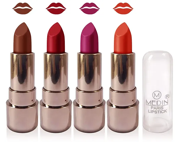Medin Paris copper Body matte lipstick cosmetics makeup combo set of 4 color