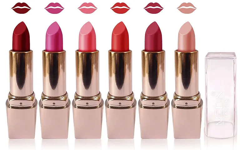 Medin Paris my look matte lipstick cosmetics makeup combo set of 6 color