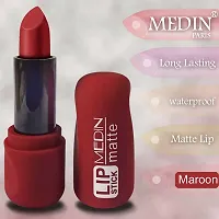 Medin Paris super matte lipstick cosmetics makup combo set of 2-thumb1