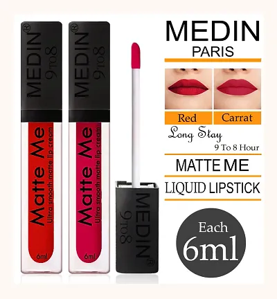 Medin Paris Forever Matte Liquid Lipsticks