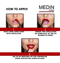 Medin Paris Hot LIp... Forever Matte liquid Lipstick Cosmetics Makeup combo set of 2-thumb4