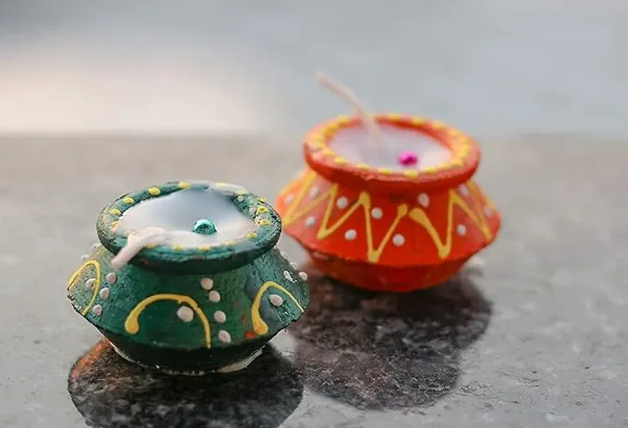 Designer  Diyas For Diwali