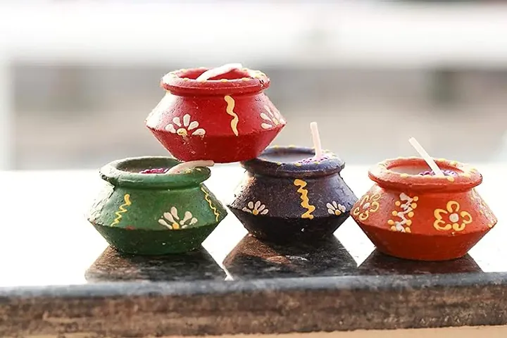 Designer  Diyas For Diwali