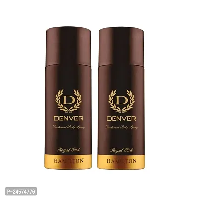 Denver body spray (Royal oud) (Pack of 2)-thumb0