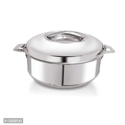 Stainless Steel Solid Casserole - Set of 1, Silver (500ML)-thumb0