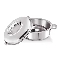 Stainless Steel Solid Casserole - Set of 1, Silver (500ML)-thumb1