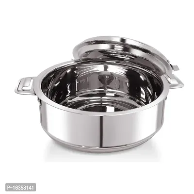 Stainless Steel Solid Casserole - Set of 1, Silver (500ML)-thumb4