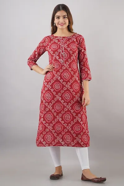 Fancy Cotton Printed Kurti