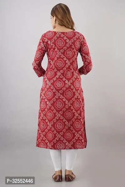 Fancy Cotton Printed Kurtas For Women-thumb2