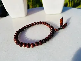 ANAWARIYAS Red sandalwood bracelet (Beads size 6mm)-thumb3