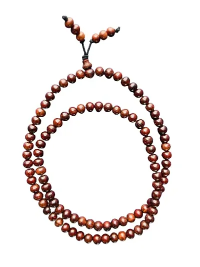 anawariyas Red Sandalwood Mala 8mm/(108+1) Beads