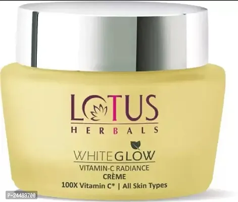 LOTUS HERBALS WhiteGlow Vitamin C Radiance Cream SPF 20 For Dark Spots  Dull Skin Anti- Pollution (50 g)-thumb2