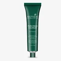 Biotique Herbcolor Conditioning Hair Colour l Ammonia Free Hair Color l 9 Organic Herbal Extracts l Natural and Healthy Shine l 50g + 110ml| Brown 4N (Pack of 1)-thumb3