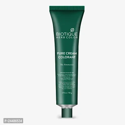 Biotique Herbcolor Conditioning Hair Colour l Ammonia Free Hair Color l 9 Organic Herbal Extracts l Natural and Healthy Shine l 50g + 110ml| Brown 4N (Pack of 1)-thumb4