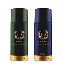 Denver deo 2 nos, Deo Combo Pack that comes in a Pack of 2. Deodorant for Men - Hamilton  Pride (Pack of 2) 50ml-thumb1