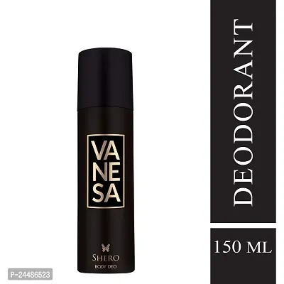 VANESA Shero Gift Pack - Deodorant 150ML + Perfume 60ML | Long Lasting Fragrance for Women-thumb2