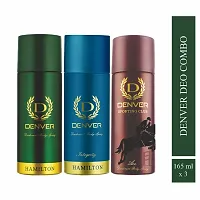 DENVER Hamilton Deo, Ace Deo, Integrity Deo (165ML Each) - Combo of 3 Deo Body Sprays | Long Lasting Luxury Fragrance Deodorant Spray for Men-thumb4