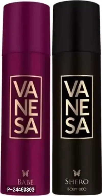 VANESA Babe Deo, Shero Deo (150ML Each) - Combo Pack of 2 | Fresh  Authentic Fragrance Luxury Deo Combo Pack Set for Women