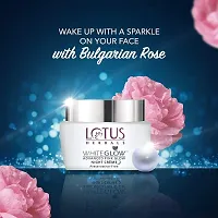 Lotus Herbals Whiteglow Night Cream For Deep Nourishment, Skin Brightening (Normal Skin) 50g-thumb1