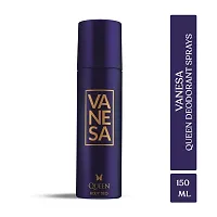 Vanesa Queen Deo for Women - 150ML | Long Lasting Deodorant for Women  Girls-thumb1