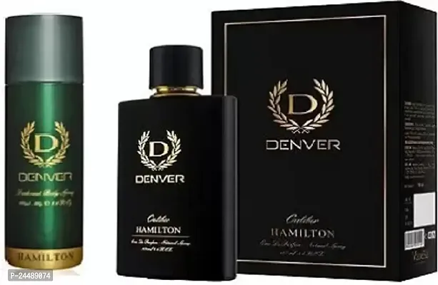 Denver Hamilton Deo 165ml  Caliber Eau De Parfum 100ml@ (Pack of 2)