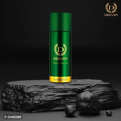 DENVER Hamilton Deodorant Body Spray - (165ML) | Long Lasting Deo for Men-thumb3