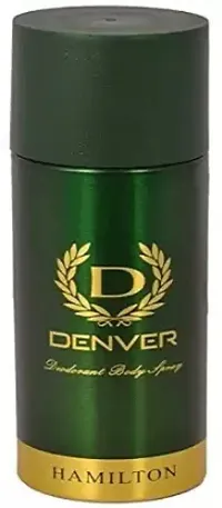 Denver Hamilton Deo 165ml  Caliber Eau De Parfum 100ml@ (Pack of 2)-thumb2